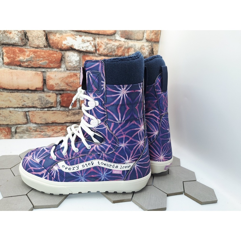 MEN Vans Hi-Standard LL DX Pro Snowboard Boots 11 Mike Rav Pro Purple Grape Rare - Picture 13 of 16